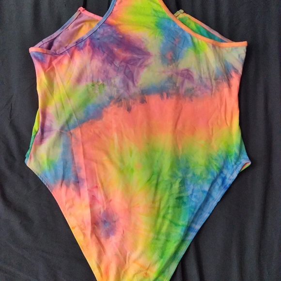 πCute~Tie Dye~Cami Body Suit~Large~π - Picture 4 of 5